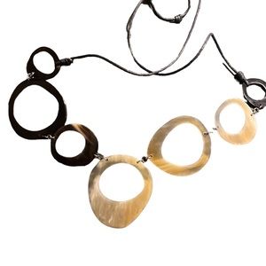 1990 mod necklace, no name attached length is adjustable with slide knot
